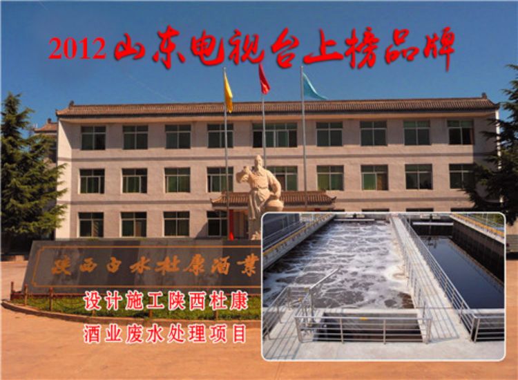 設(shè)計施工杜康酒業(yè)廢水工程
